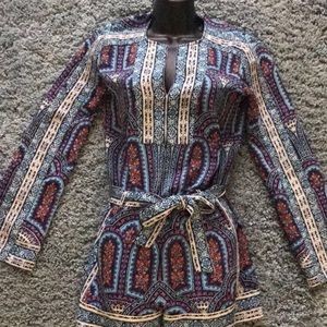 Size 0 bcbg romper worn once
